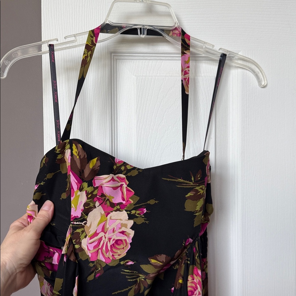 Vintage Betsey Johnson Sweetheart Floral Dress - Picture 7 of 9